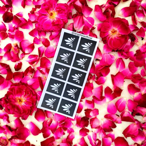Reusable Henna Stencil - F24