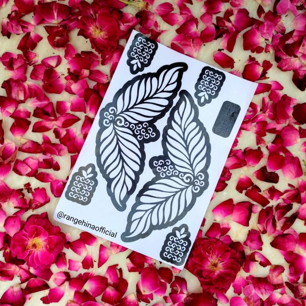 Reusable Henna Stencil - D23