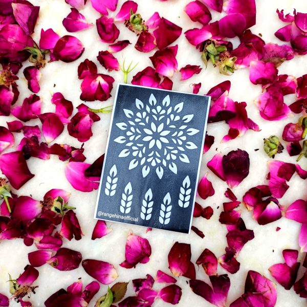Reusable Henna Stencil - GT12