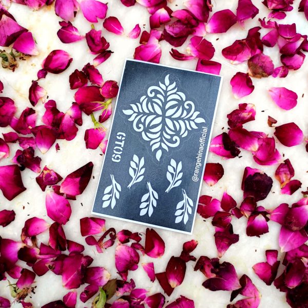 Reusable Henna Stencil - GT09
