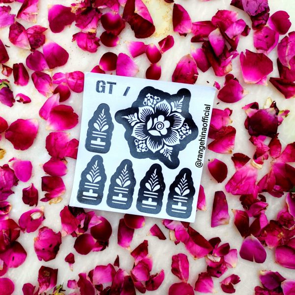 Reusable Henna Stencil - GT17