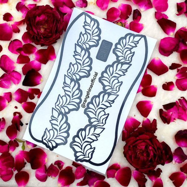 Reusable Henna Stencil - D13