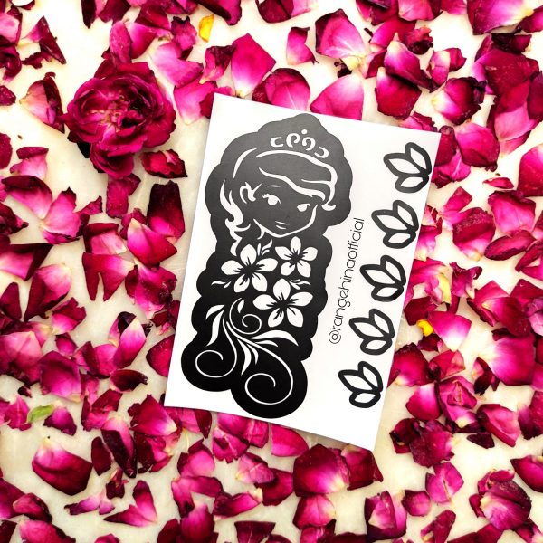 Reusable Henna Stencil – K05