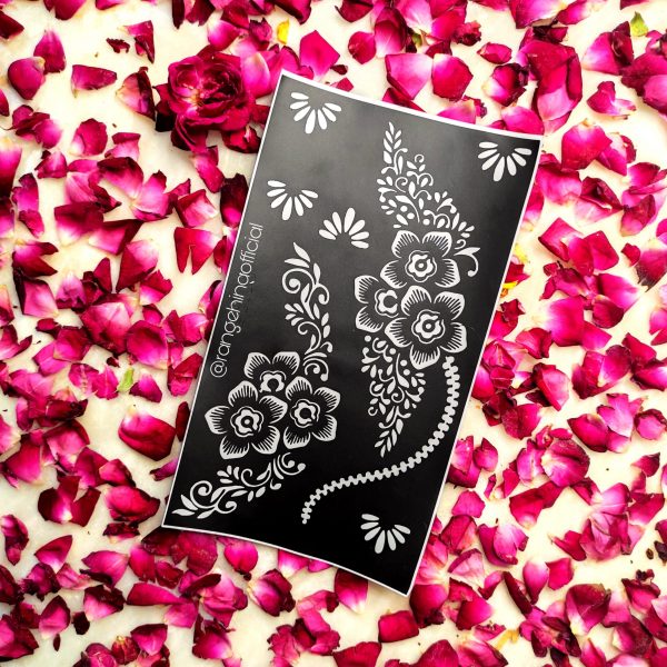 Reusable Henna Stencil – SH35