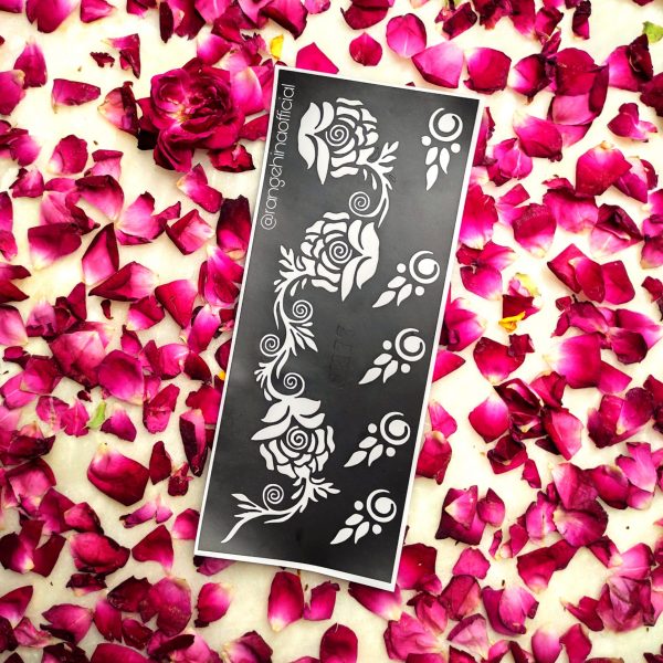 Reusable Henna Stencil – SH77