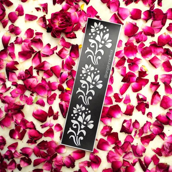 Reusable Henna Stencil – FH05