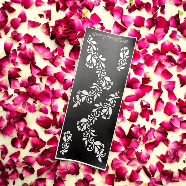 Reusable Henna Stencil - SH72