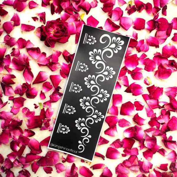Reusable Henna Stencil – SH26