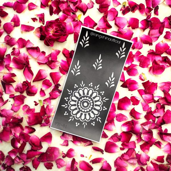 Reusable Henna Stencil – FH41
