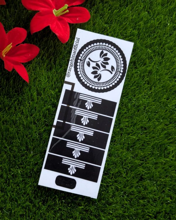 Reusable Henna Stencil - GT92